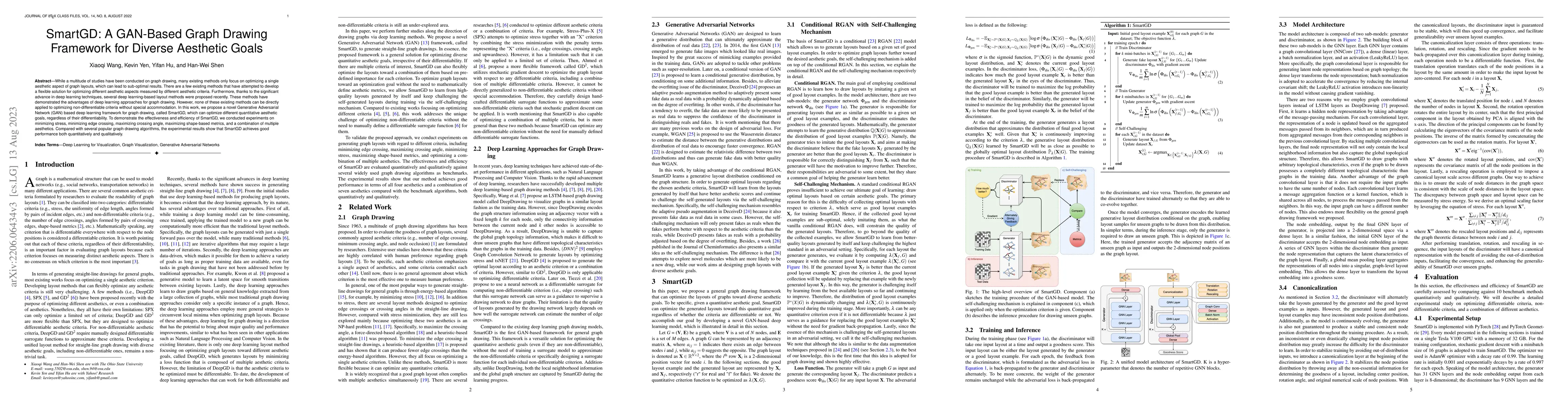 Thumbnail for SmartGD: A GAN-Based Graph Drawing Framework for Diverse Aesthetic Goals