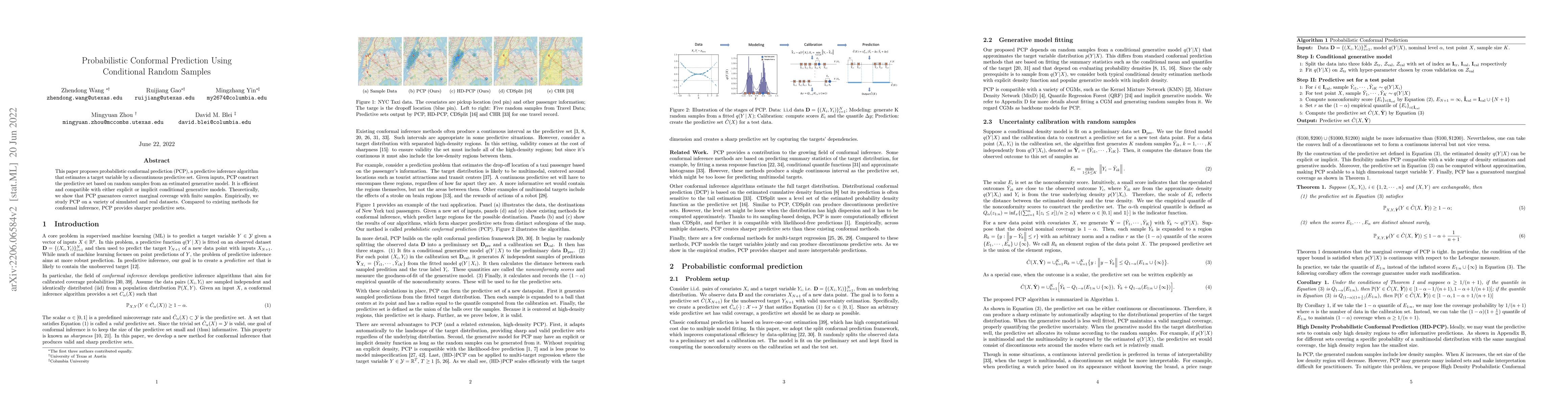 Thumbnail for Probabilistic Conformal Prediction Using Conditional Random Samples