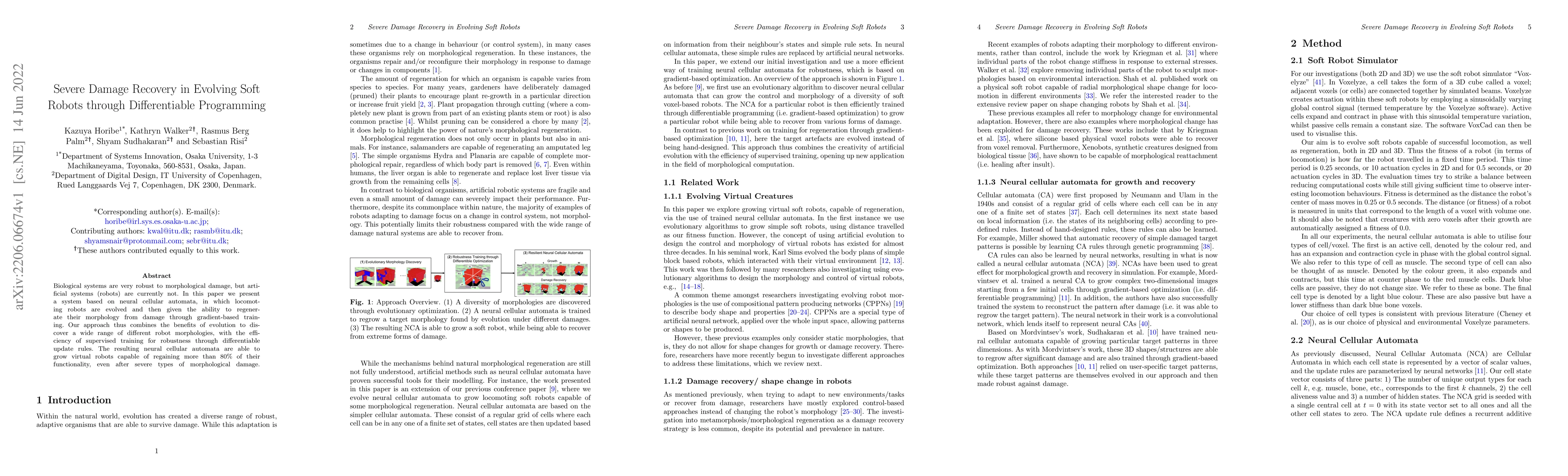 Thumbnail for Severe Damage Recovery in Evolving Soft Robots through Differentiable
  Programming