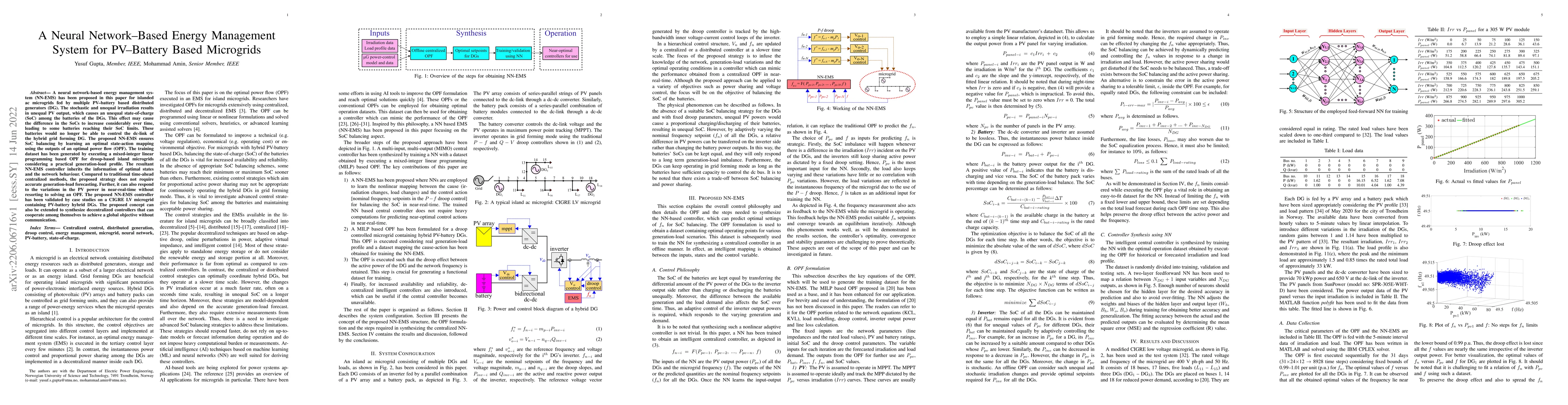 Thumbnail for A Neural Network-Based Energy Management System for PV-Battery Based
  Microgrids