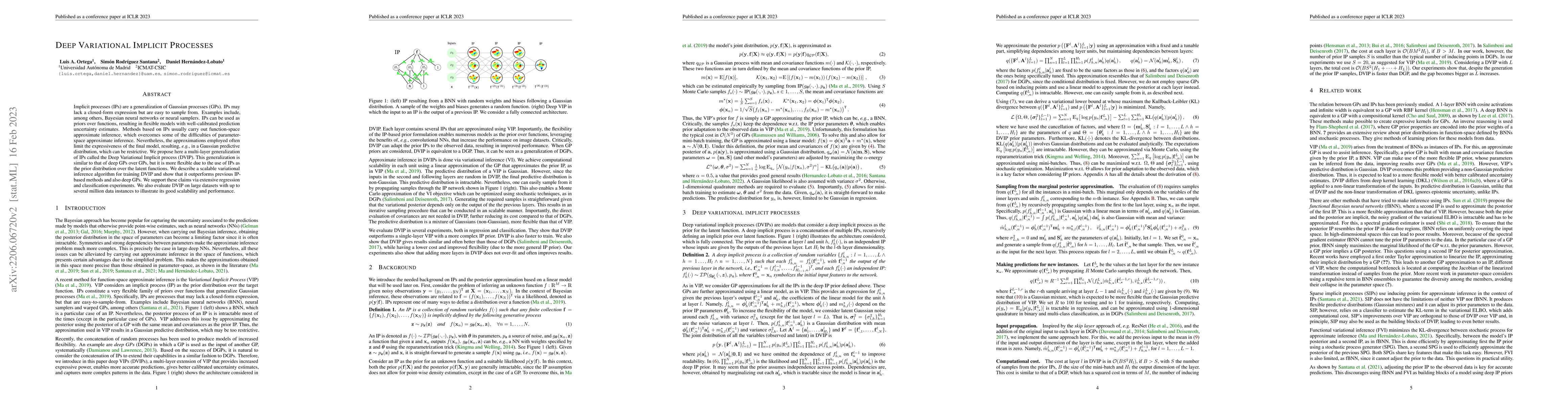 Thumbnail for Deep Variational Implicit Processes