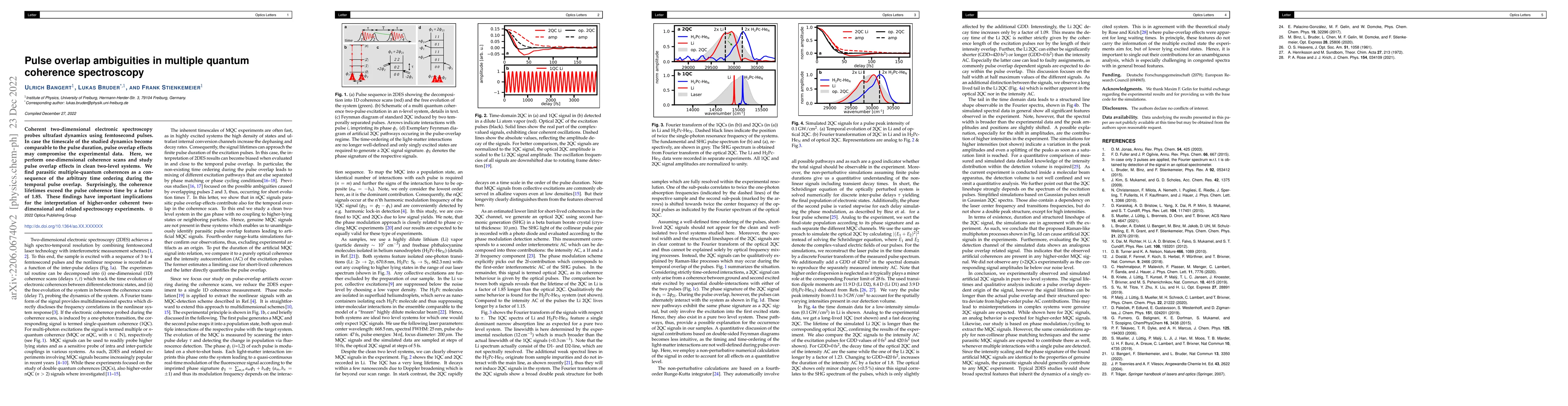 Thumbnail for Pulse overlap ambiguities in multiple quantum coherence spectroscopy