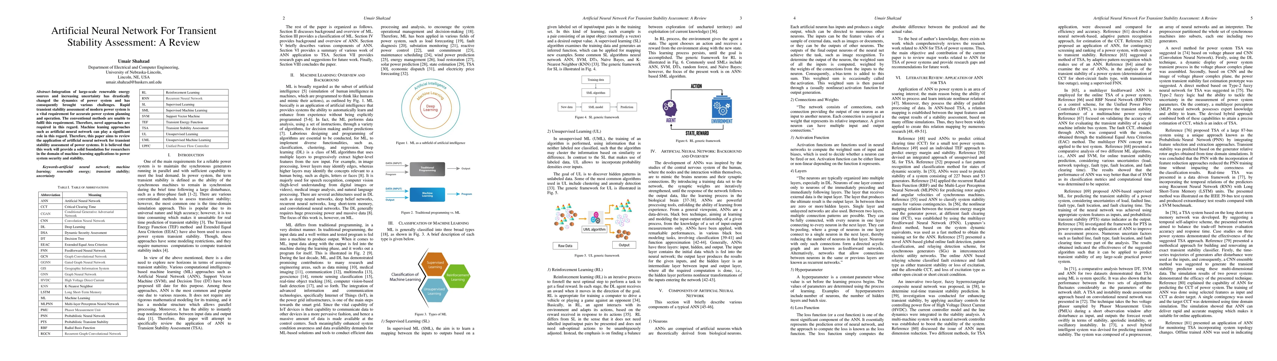 Thumbnail for Artificial Neural Network For Transient Stability Assessment: A Review
