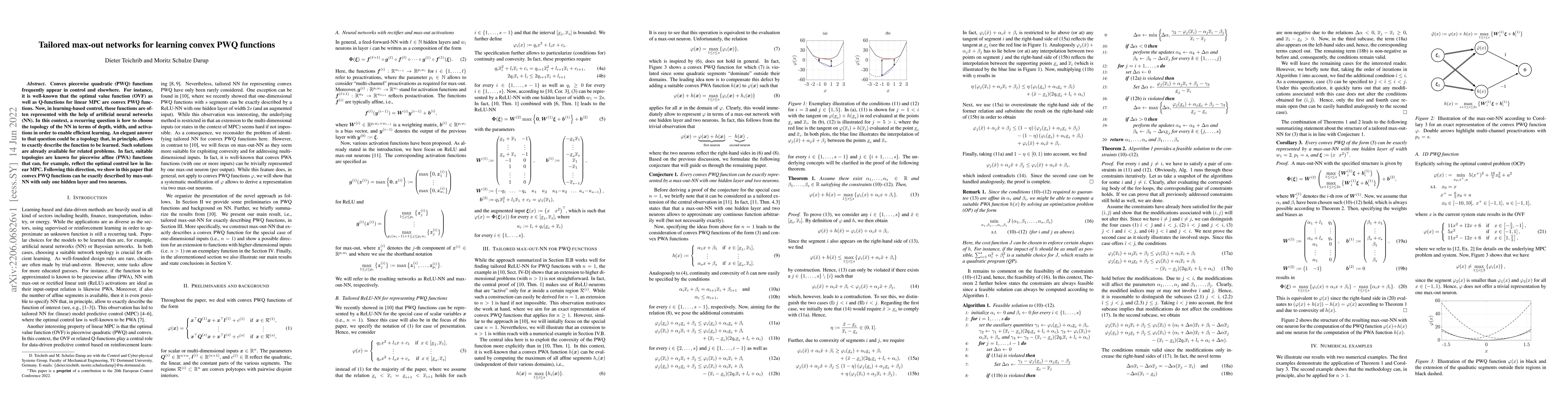 Thumbnail for Tailored max-out networks for learning convex PWQ functions