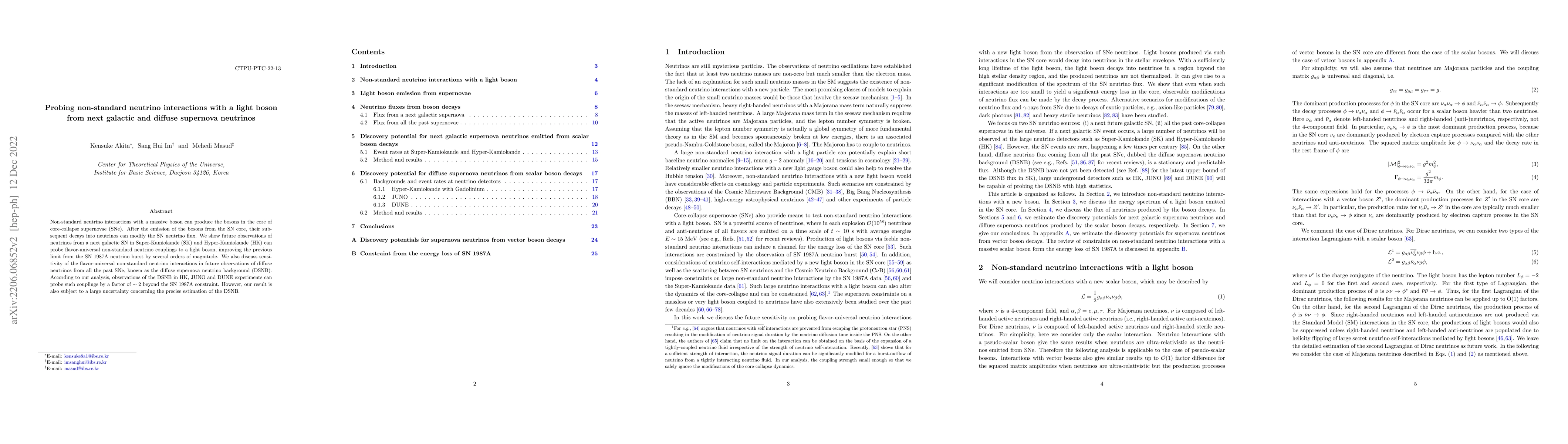 Thumbnail for Probing non-standard neutrino interactions with a light boson from next
  galactic and diffuse supernova neutrinos