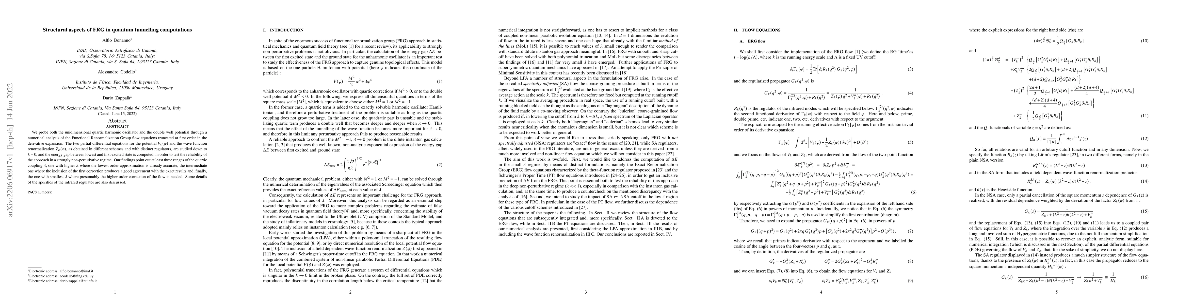Thumbnail for Structural aspects of FRG in quantum tunnelling computations