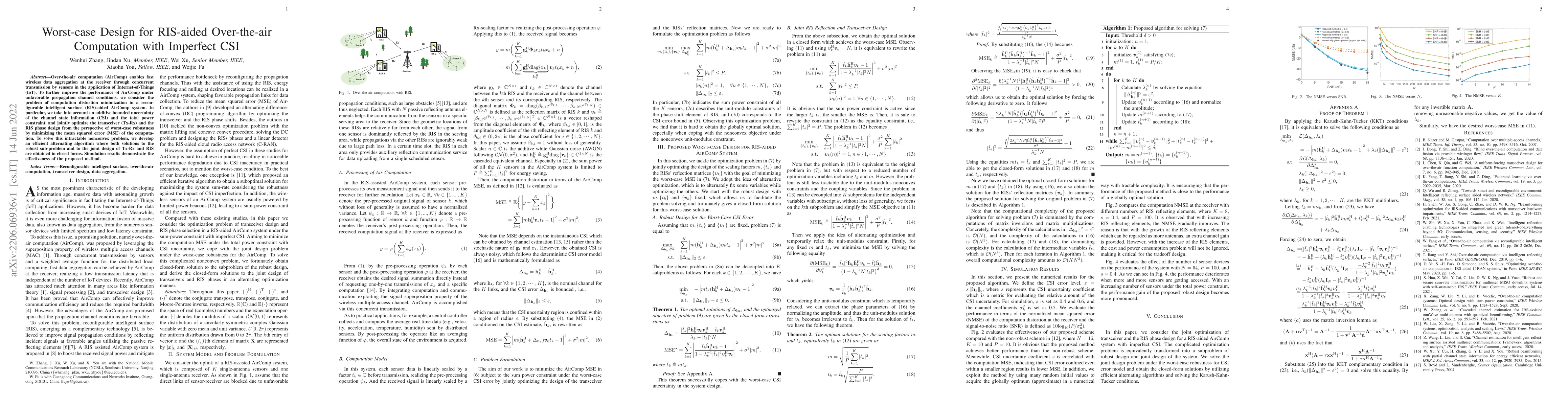 Thumbnail for Worst-case Design for RIS-aided Over-the-air Computation with Imperfect
  CSI