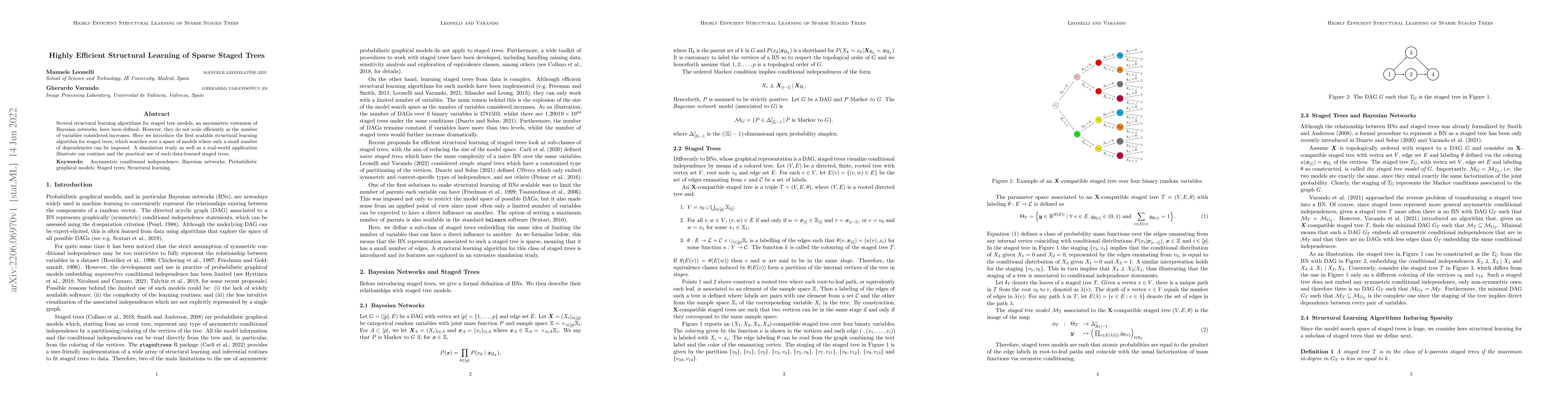Thumbnail for Highly Efficient Structural Learning of Sparse Staged Trees