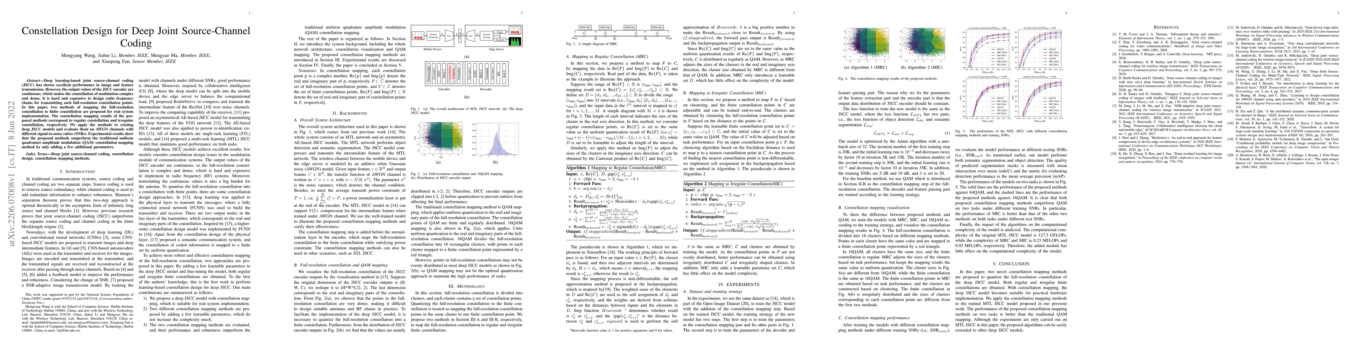 Thumbnail for Constellation Design for Deep Joint Source-Channel Coding