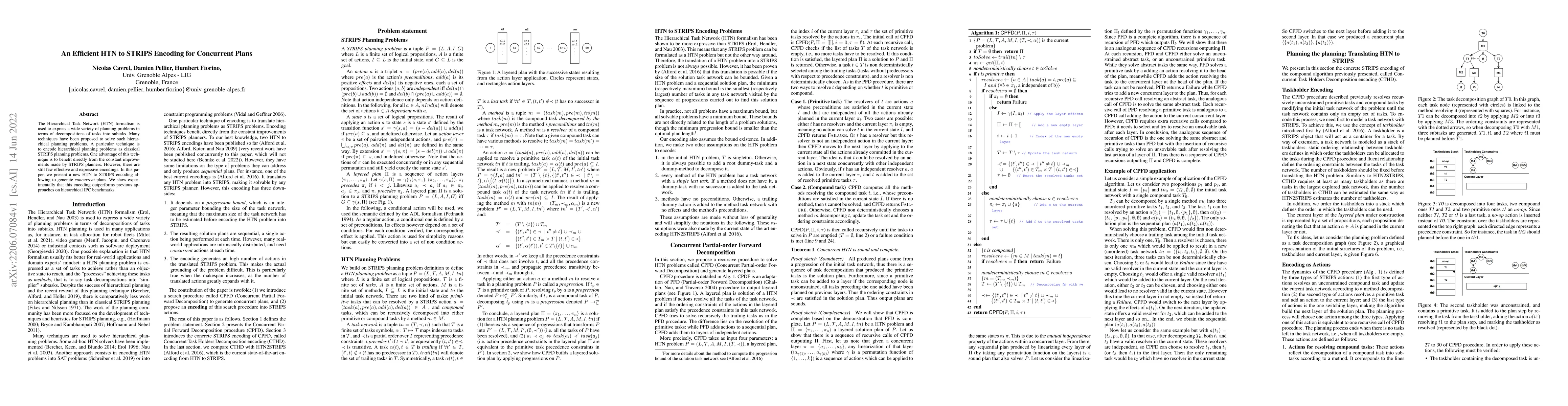 Thumbnail for An Efficient HTN to STRIPS Encoding for Concurrent Plans