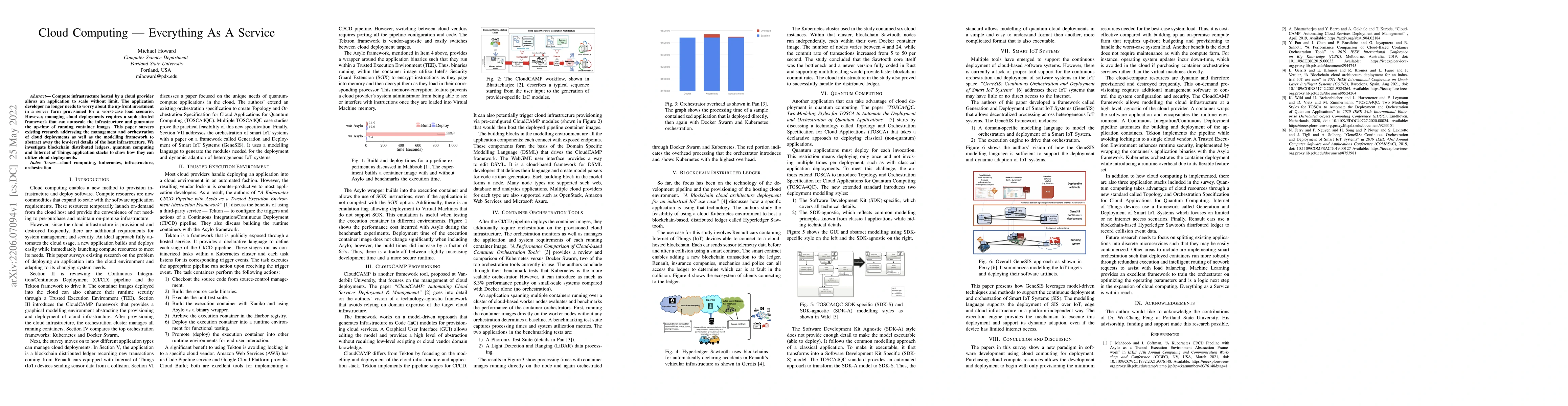 Thumbnail for Cloud Computing -- Everything As A Service