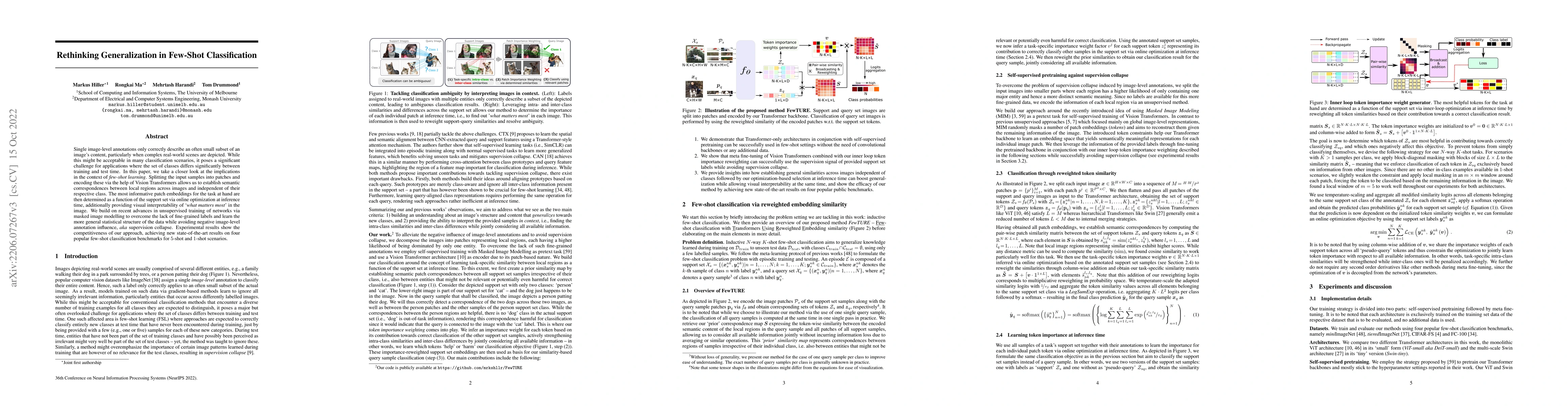 Thumbnail for Rethinking Generalization in Few-Shot Classification