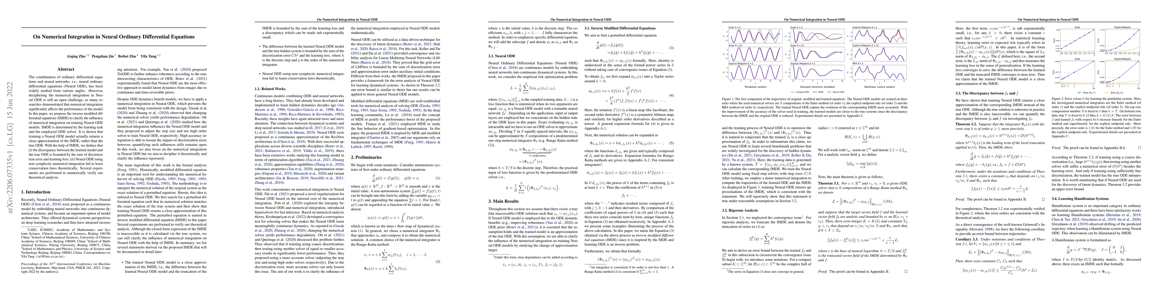 Thumbnail for On Numerical Integration in Neural Ordinary Differential Equations
