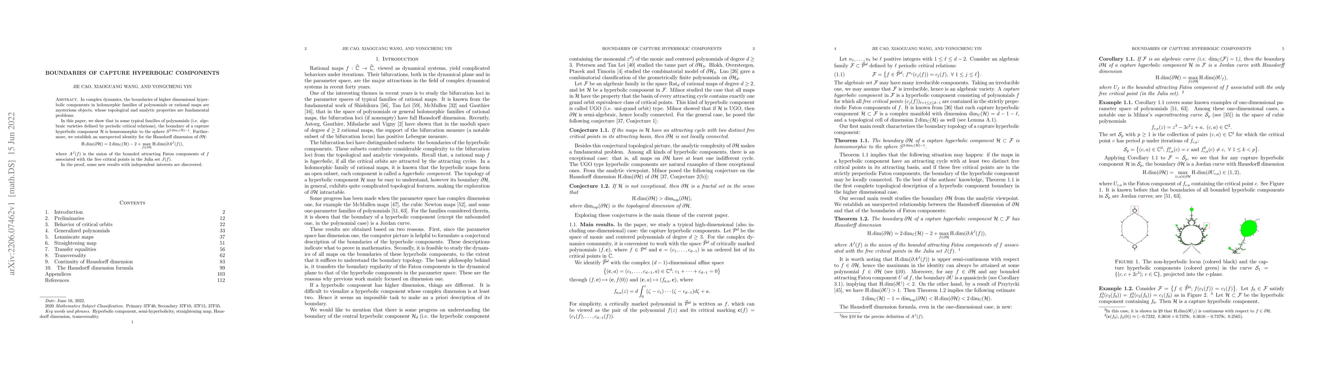 Thumbnail for Boundaries of capture hyperbolic components