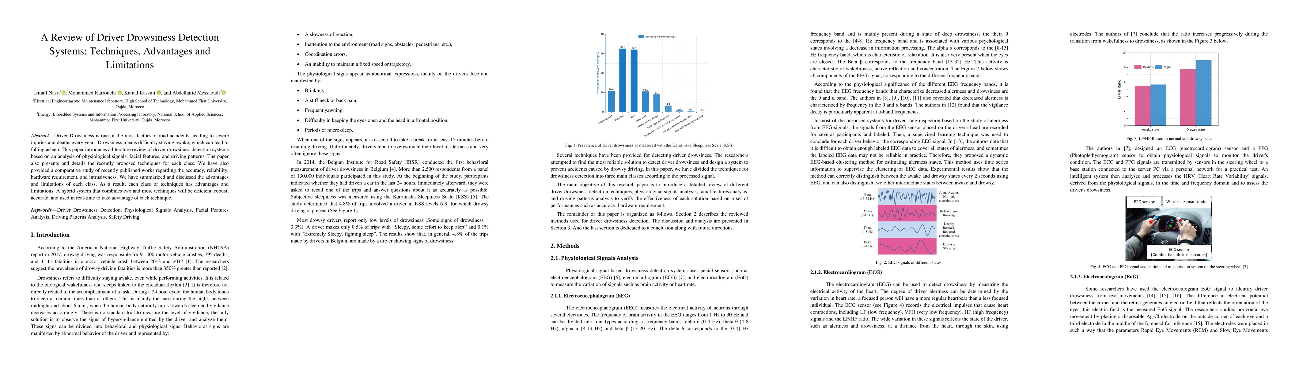 Thumbnail for A Review of Driver Drowsiness Detection Systems: Techniques, Advantages
  and Limitations