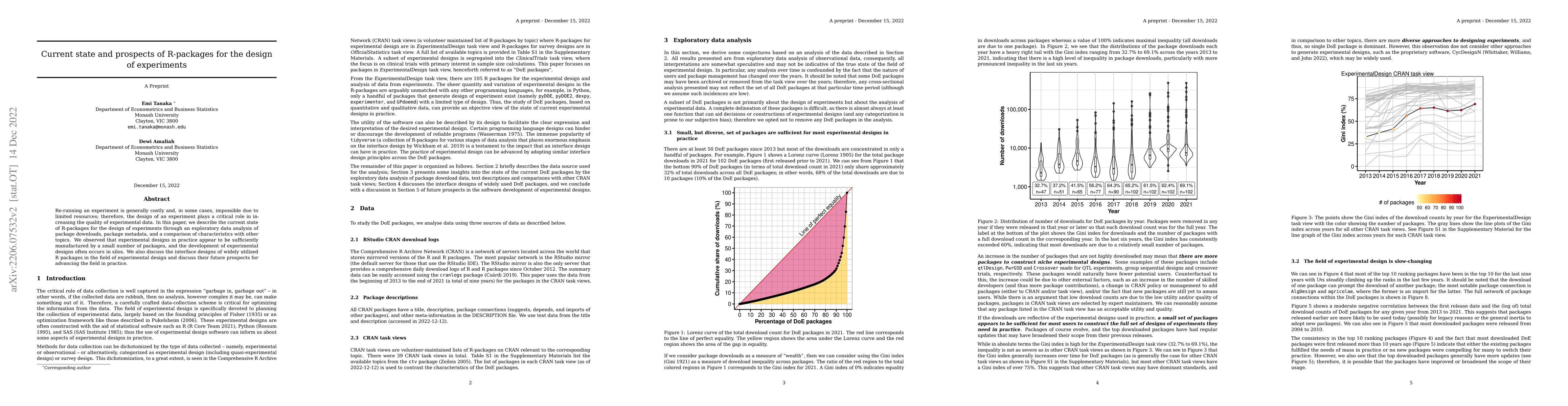 Thumbnail for Current state and prospects of R-packages for the design of experiments