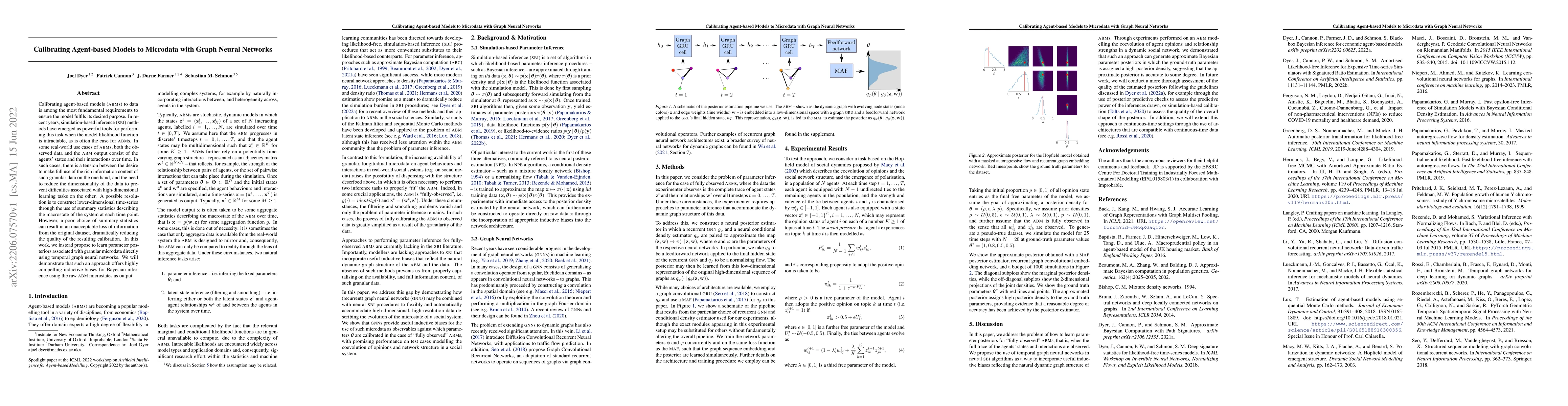 Thumbnail for Calibrating Agent-based Models to Microdata with Graph Neural Networks