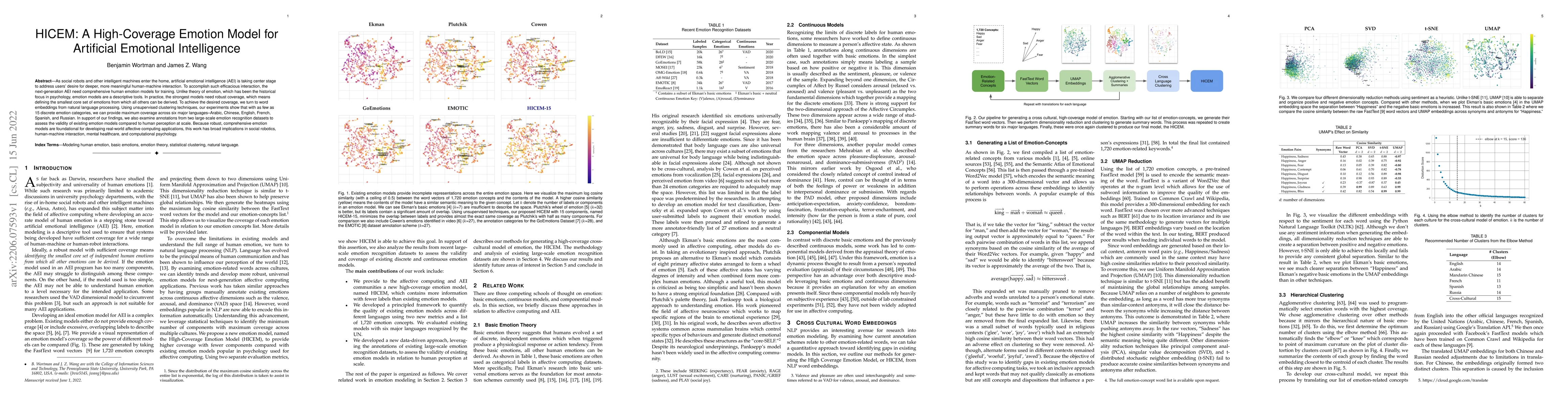 Thumbnail for HICEM: A High-Coverage Emotion Model for Artificial Emotional
  Intelligence