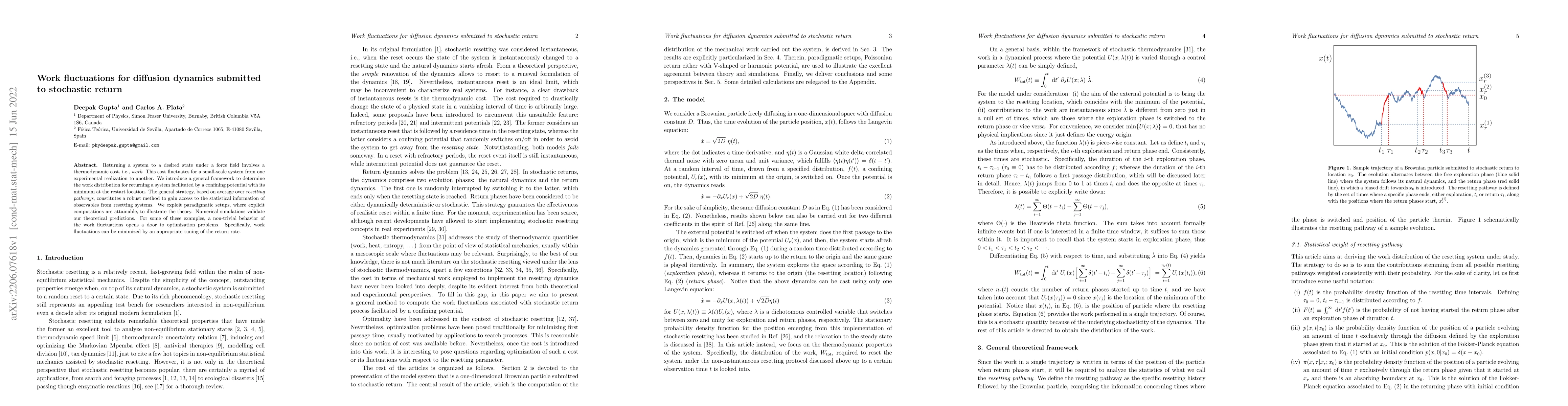Thumbnail for Work fluctuations for diffusion dynamics submitted to stochastic return