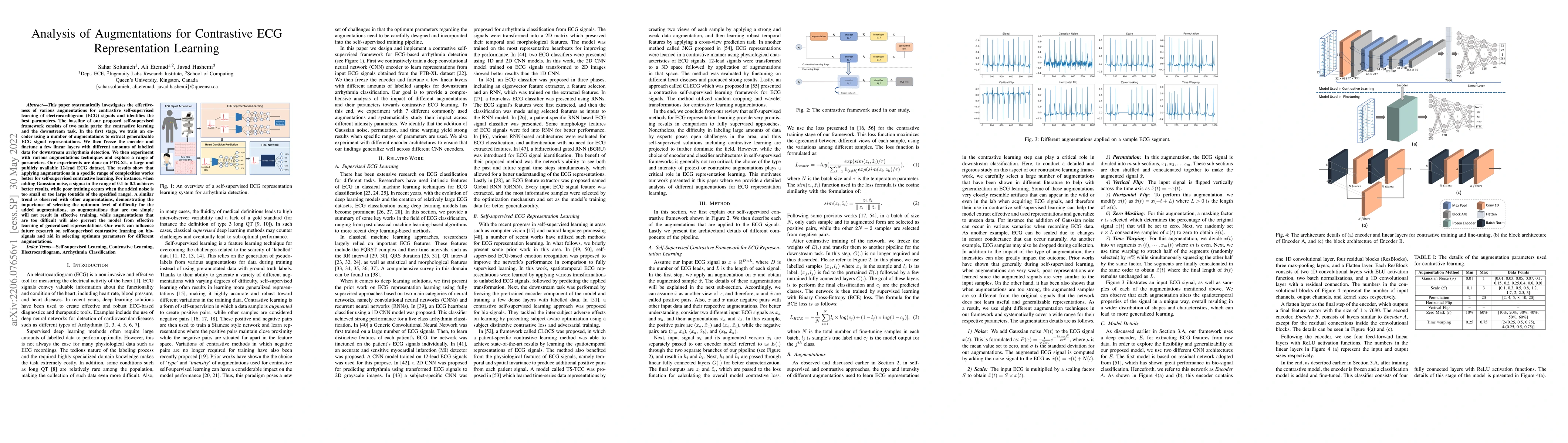 Thumbnail for Analysis of Augmentations for Contrastive ECG Representation Learning