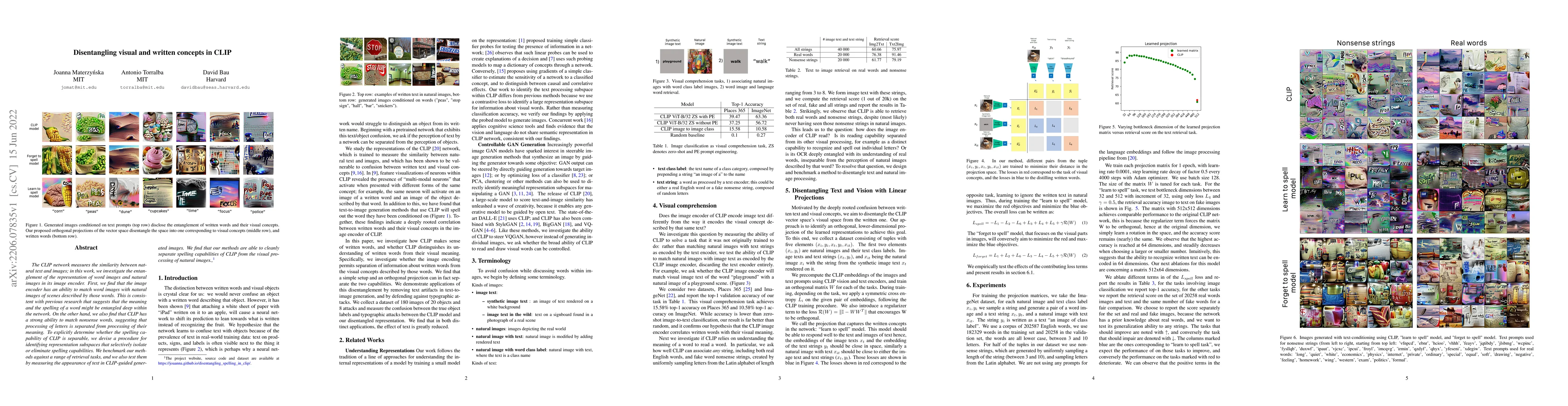 Thumbnail for Disentangling visual and written concepts in CLIP