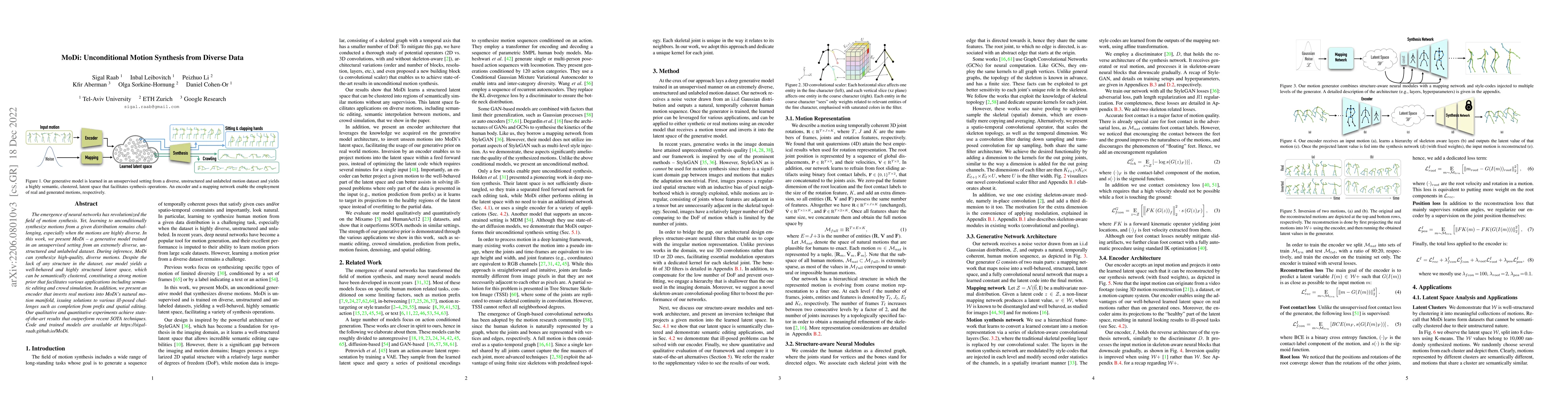 Thumbnail for MoDi: Unconditional Motion Synthesis from Diverse Data