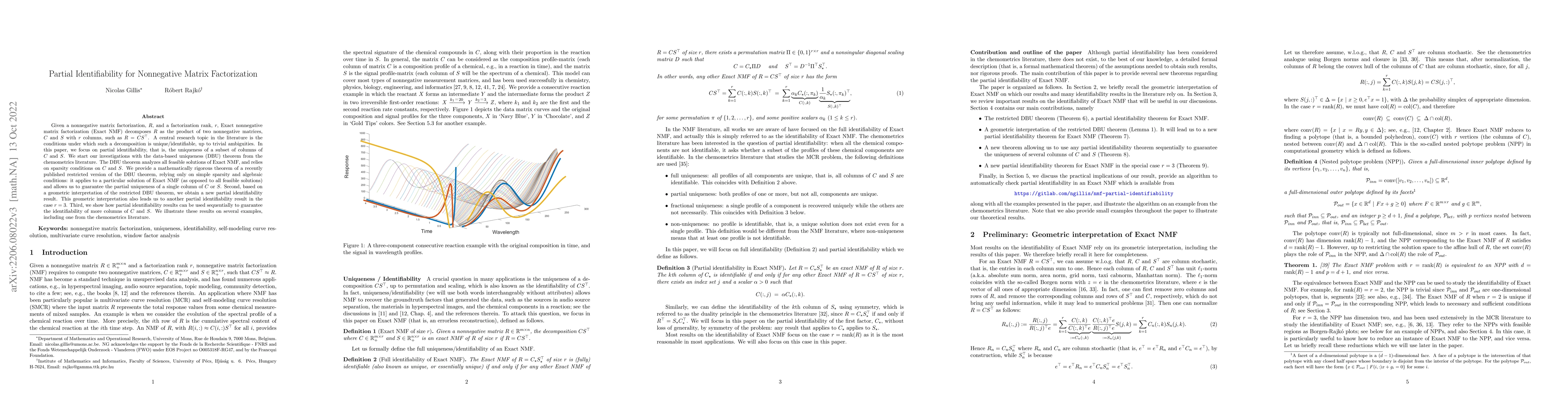 Thumbnail for Partial Identifiability for Nonnegative Matrix Factorization