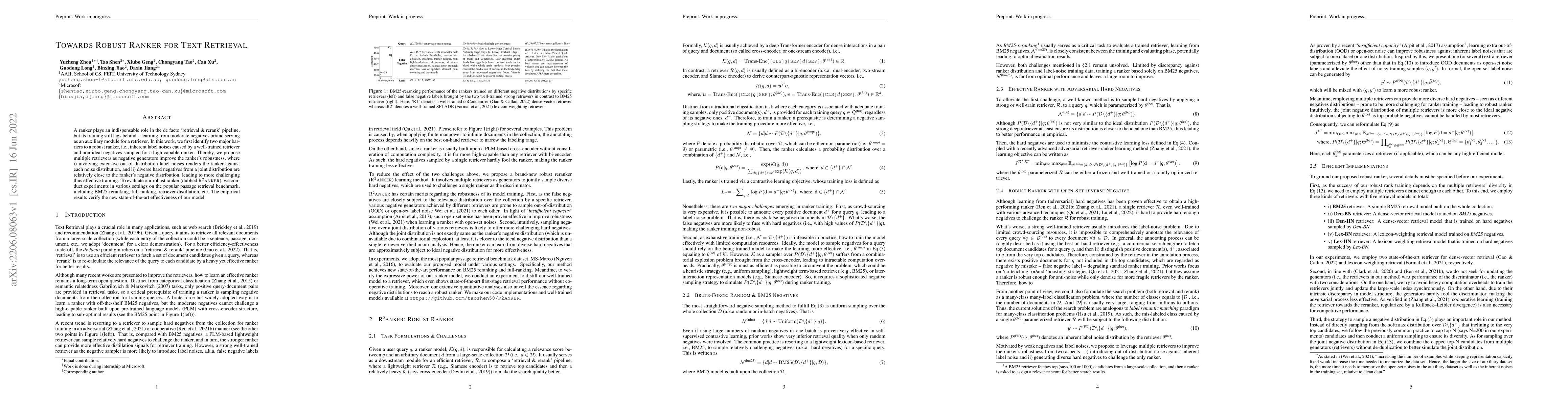 Thumbnail for Towards Robust Ranker for Text Retrieval