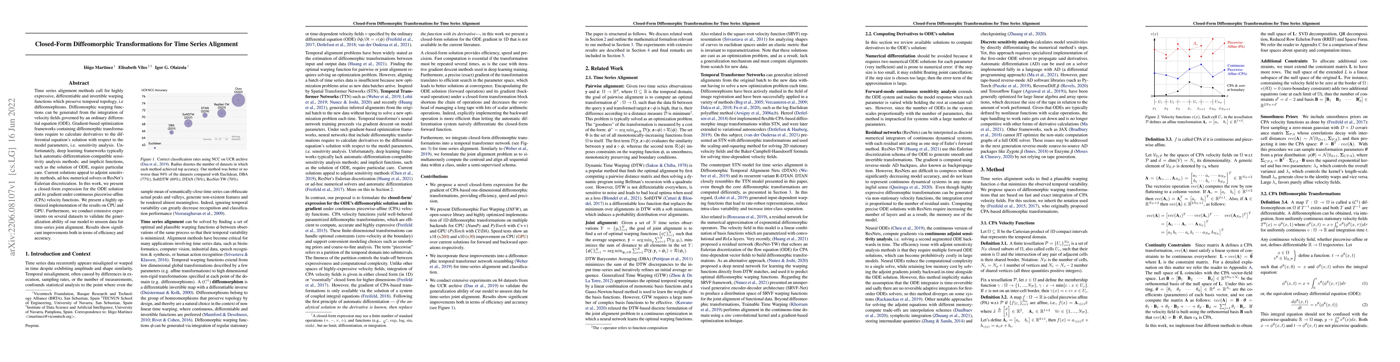 Thumbnail for Closed-Form Diffeomorphic Transformations for Time Series Alignment