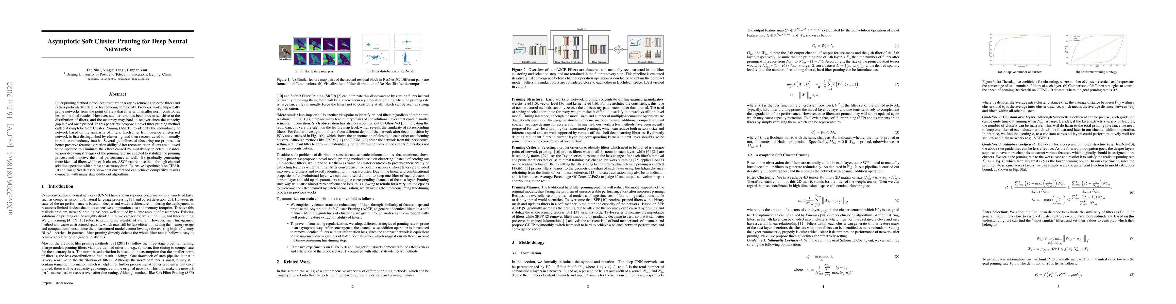 Thumbnail for Asymptotic Soft Cluster Pruning for Deep Neural Networks