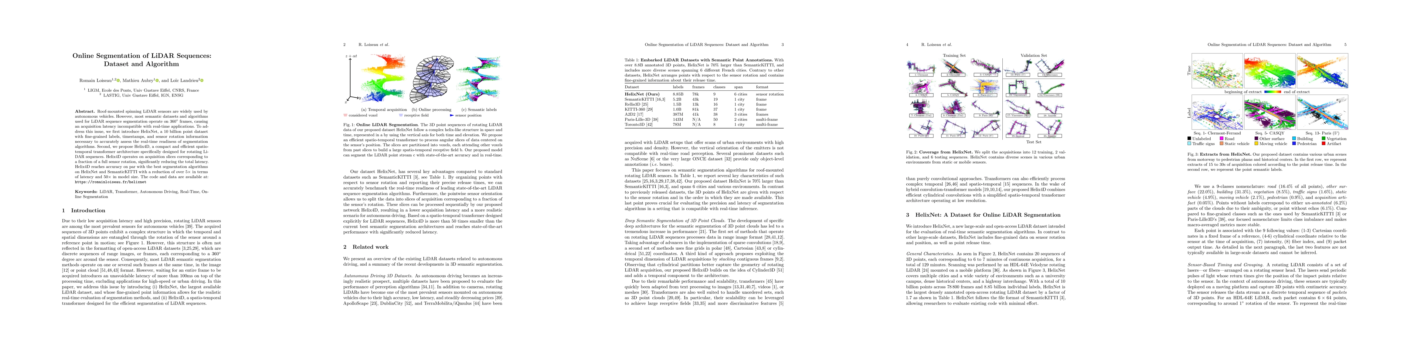 Thumbnail for Online Segmentation of LiDAR Sequences: Dataset and Algorithm