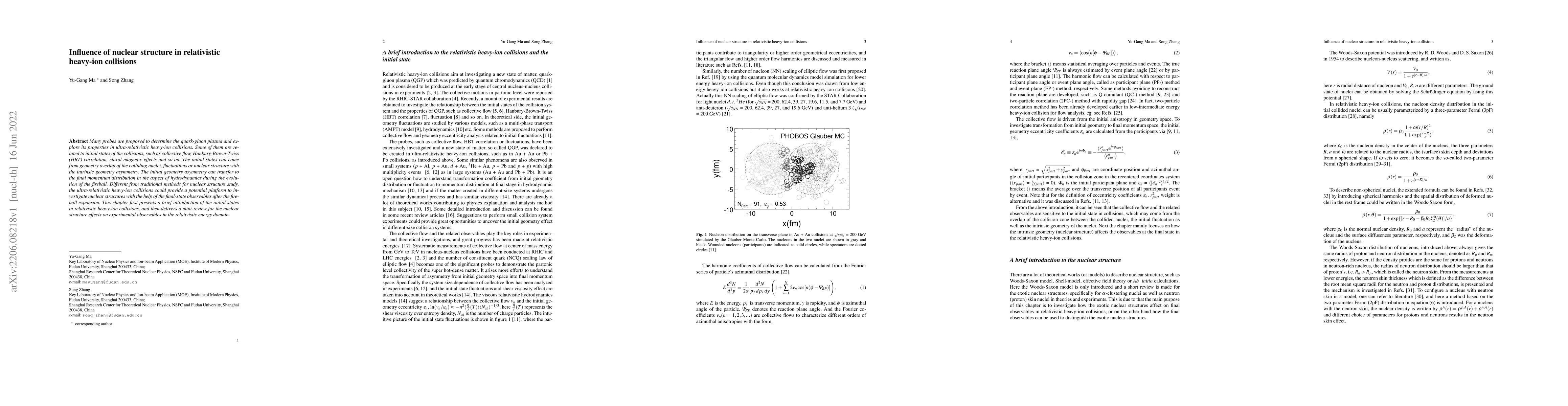 Thumbnail for Influence of nuclear structure in relativistic heavy-ion collisions