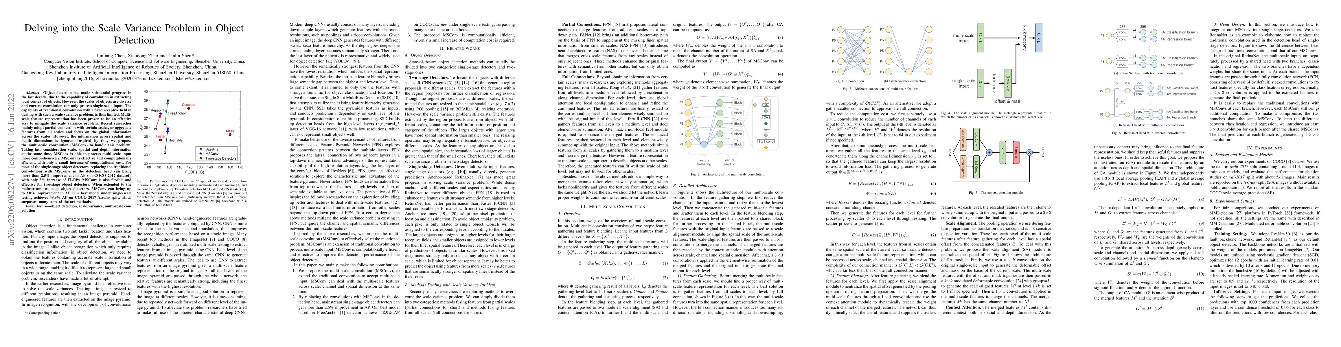 Thumbnail for Delving into the Scale Variance Problem in Object Detection