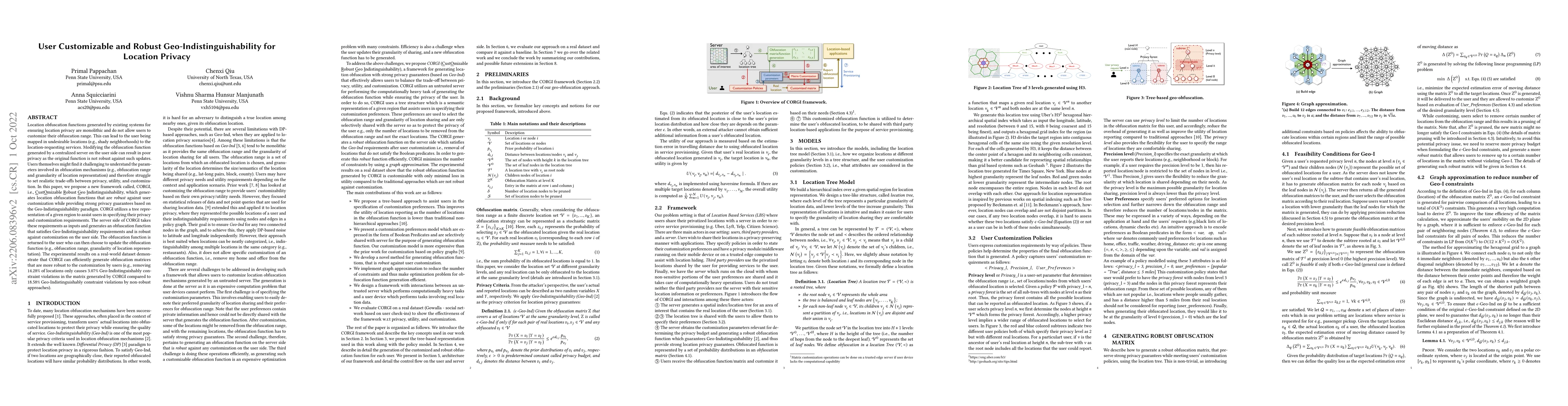 Thumbnail for User Customizable and Robust Geo-Indistinguishability for Location
  Privacy