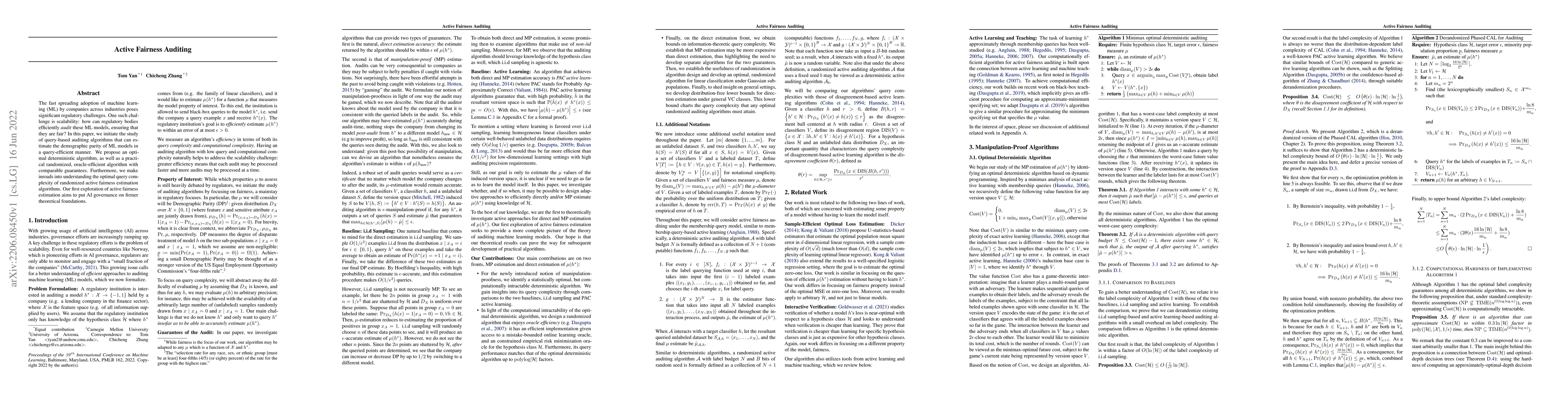 Thumbnail for Active Fairness Auditing