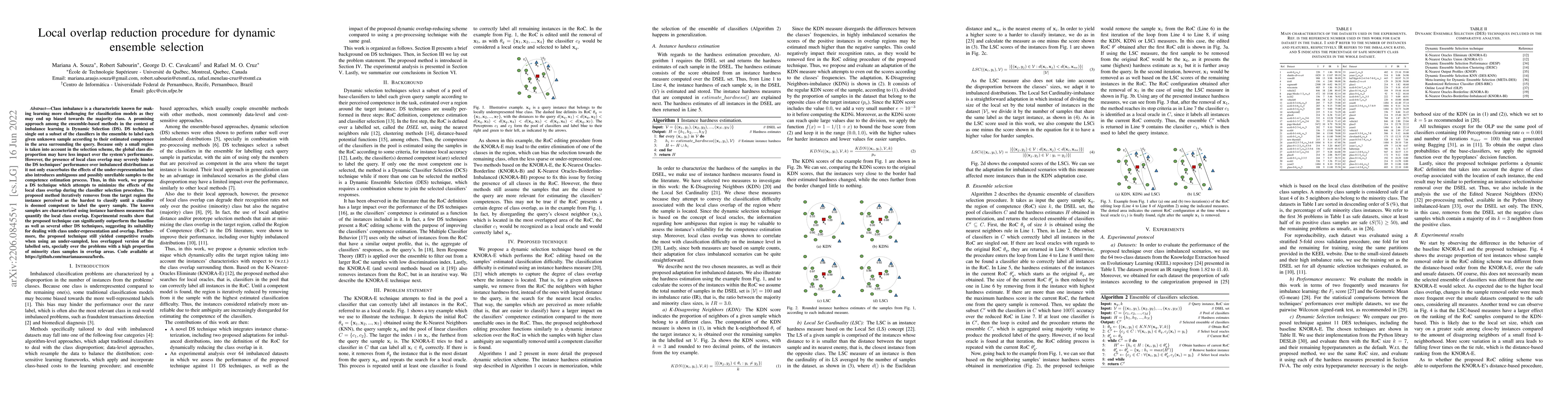 Thumbnail for Local overlap reduction procedure for dynamic ensemble selection