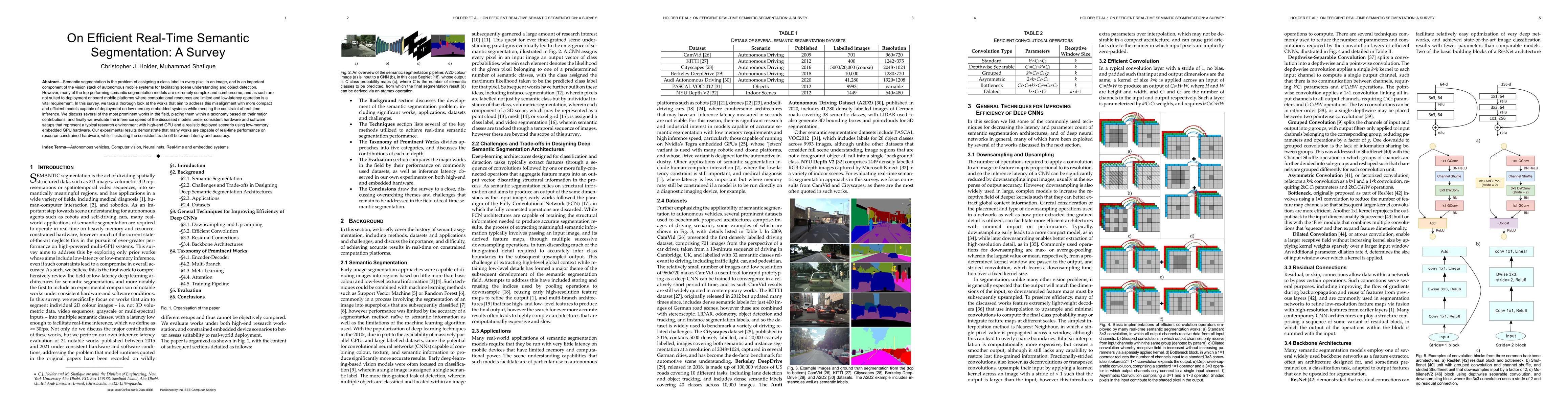 Thumbnail for On Efficient Real-Time Semantic Segmentation: A Survey