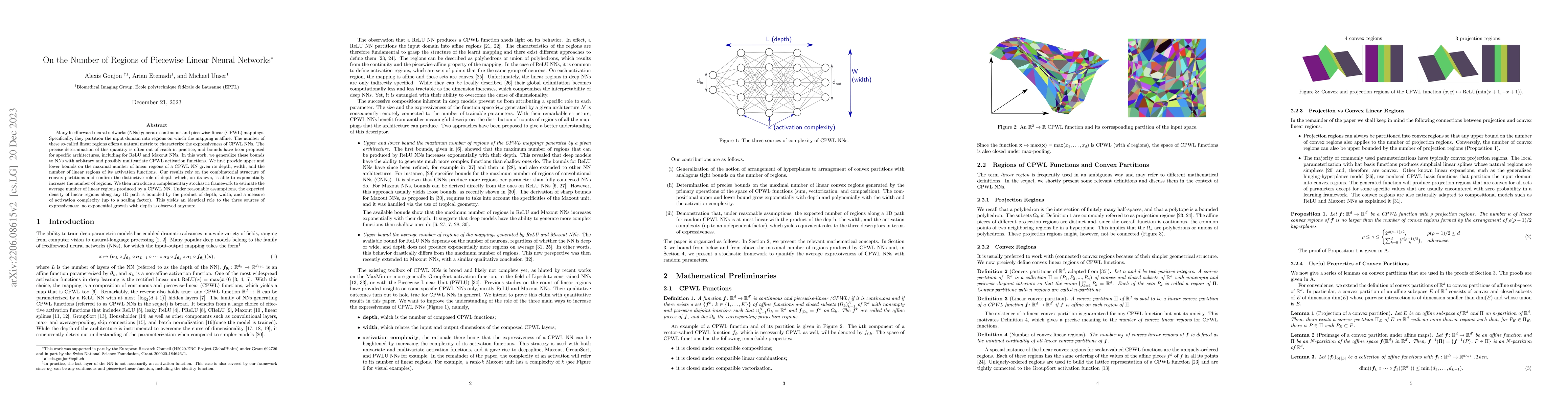 Thumbnail for On the Number of Regions of Piecewise Linear Neural Networks