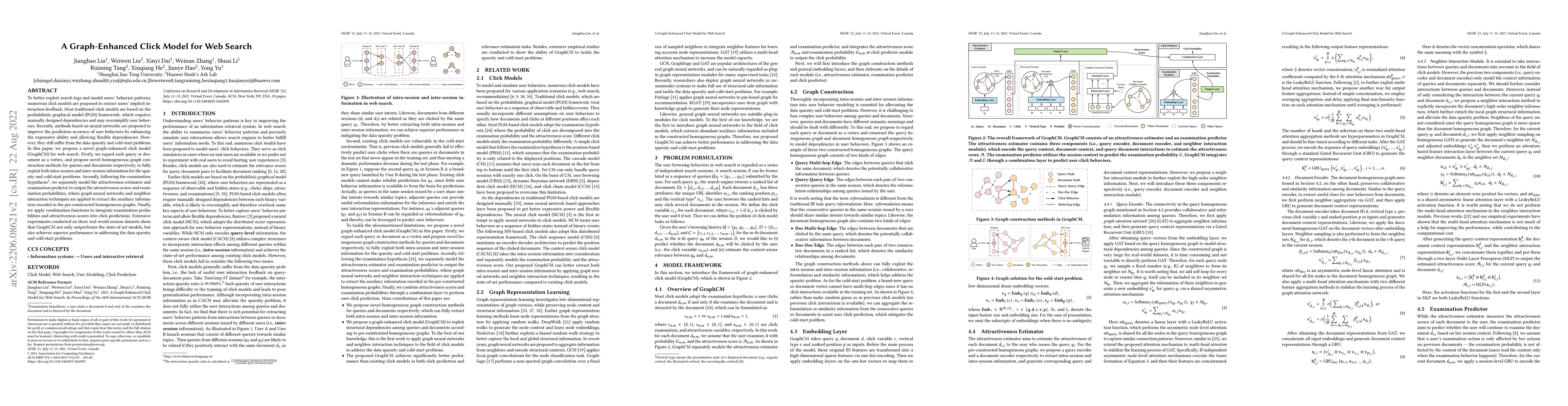 Thumbnail for A Graph-Enhanced Click Model for Web Search