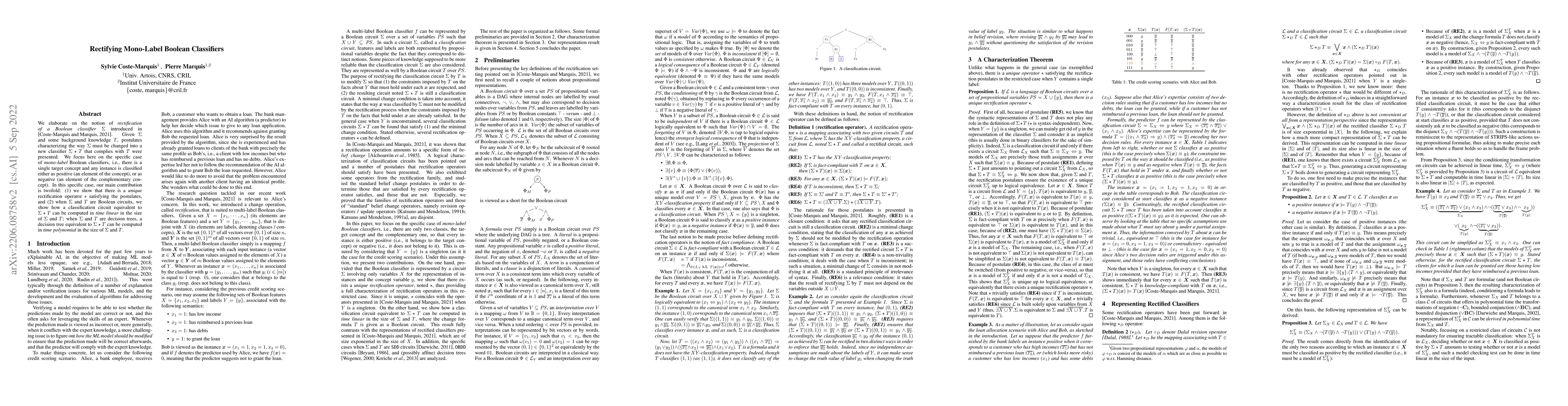 Thumbnail for Rectifying Mono-Label Boolean Classifiers