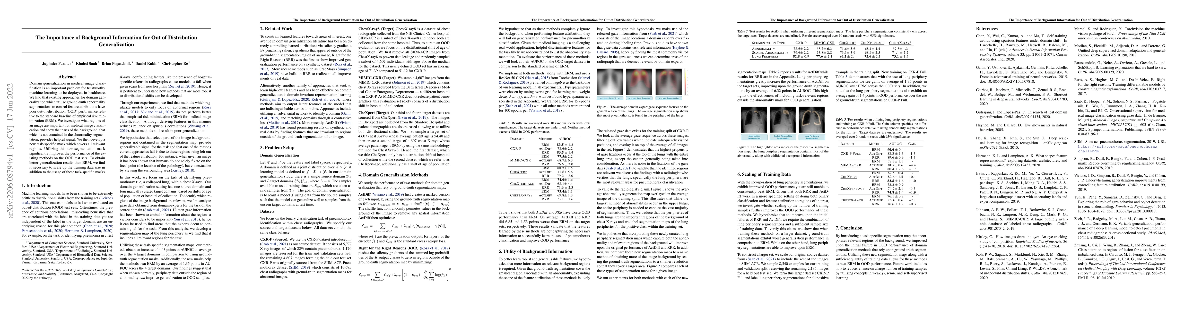 Thumbnail for The Importance of Background Information for Out of Distribution
  Generalization