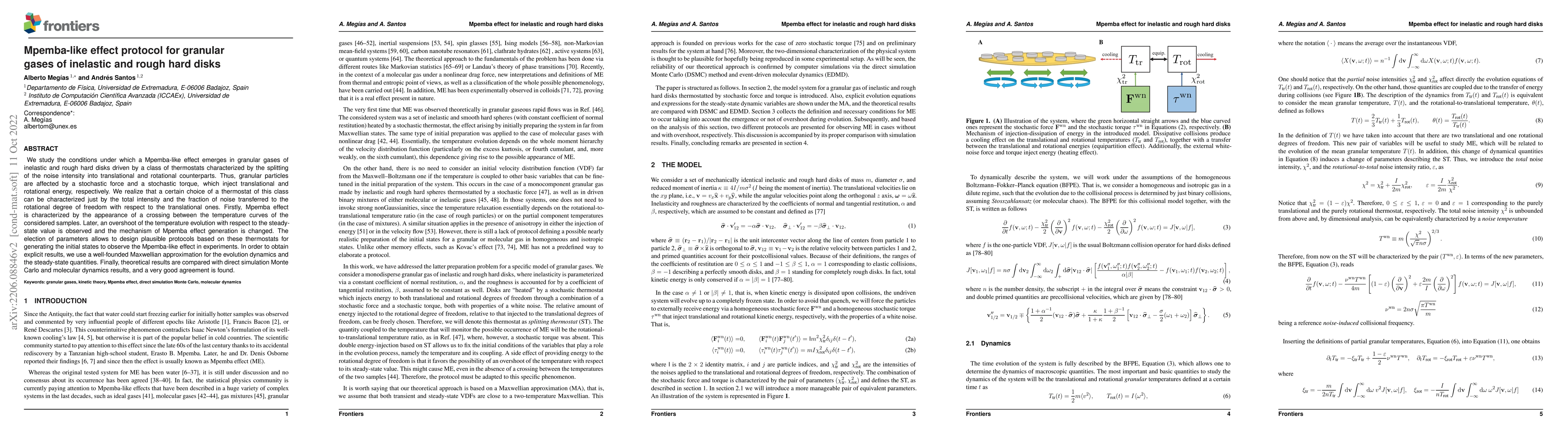 Thumbnail for Mpemba-like effect protocol for granular gases of inelastic and rough
  hard disks