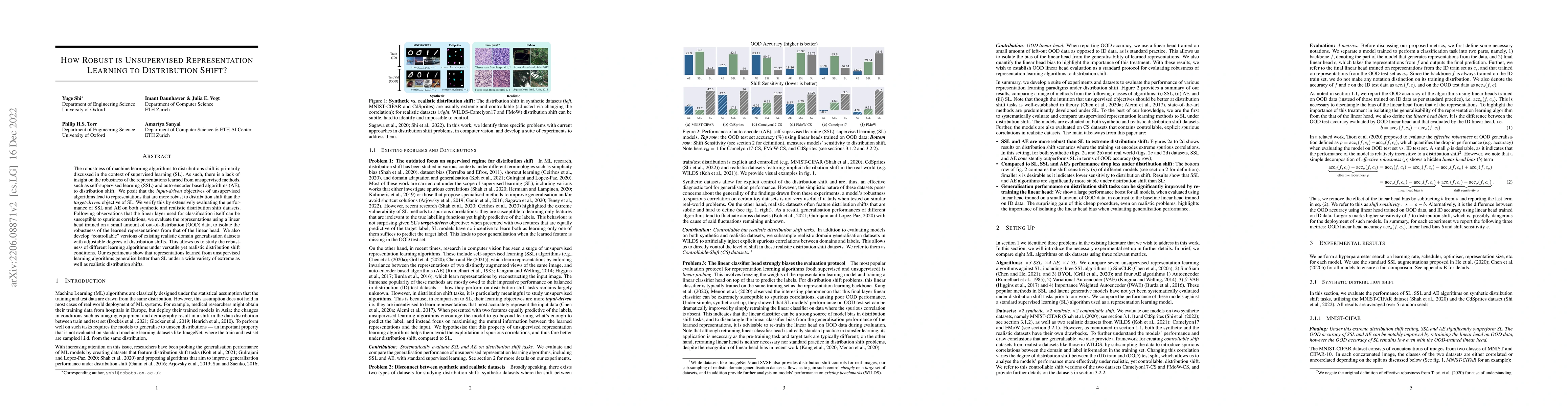 Thumbnail for How Robust is Unsupervised Representation Learning to Distribution
  Shift?