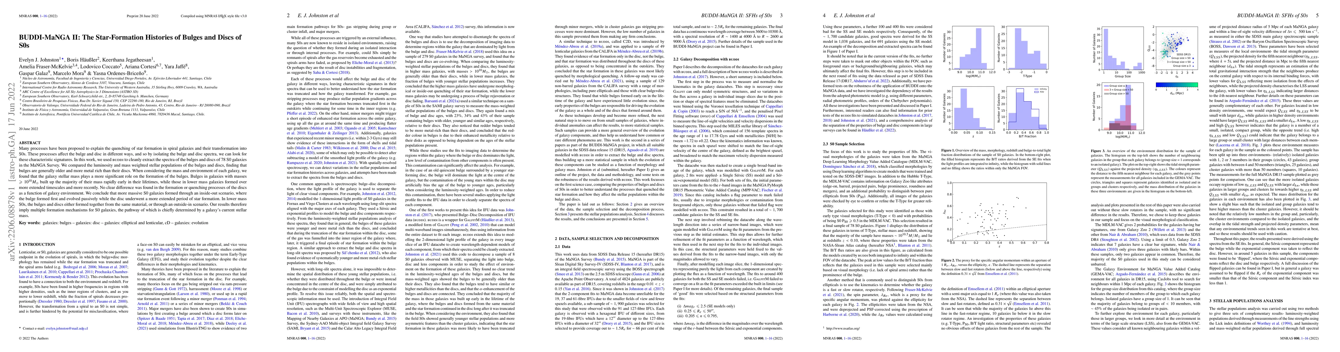 Thumbnail for BUDDI-MaNGA II: The Star-Formation Histories of Bulges and Discs of S0s