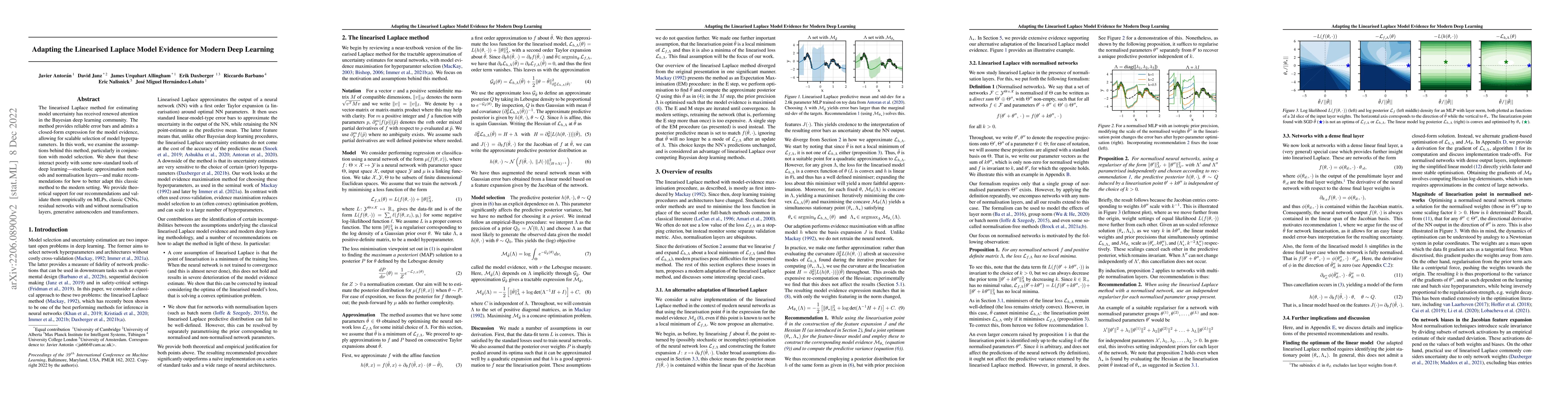 Thumbnail for Adapting the Linearised Laplace Model Evidence for Modern Deep Learning