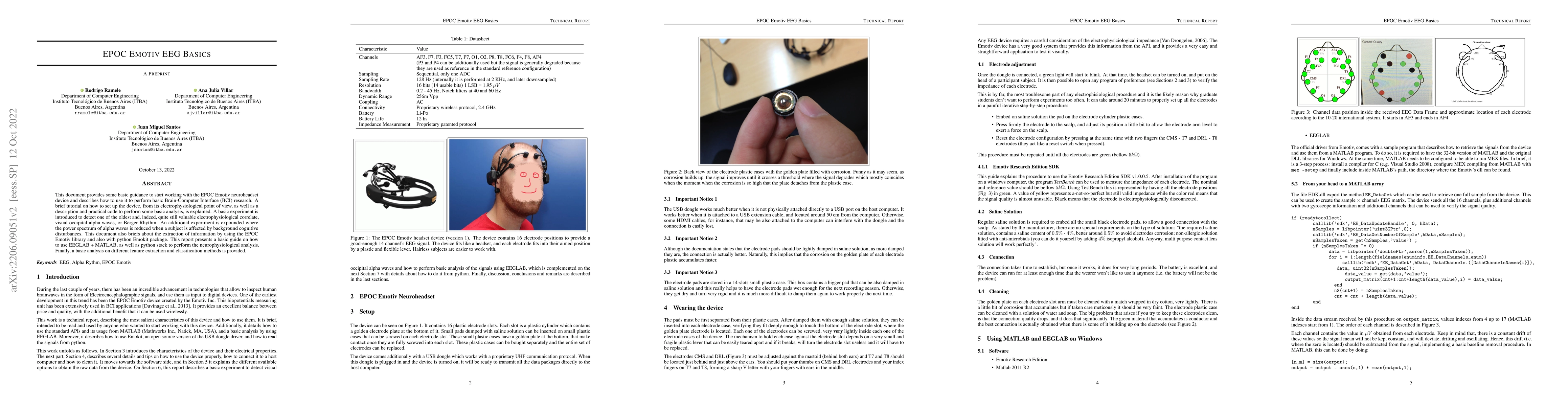 Thumbnail for EPOC Emotiv EEG Basics