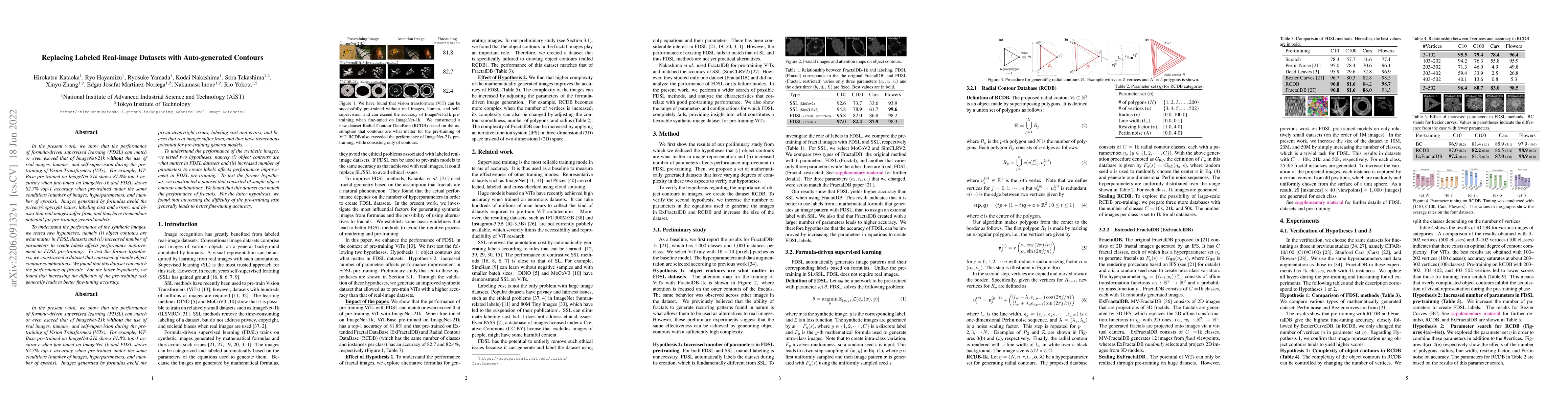 Thumbnail for Replacing Labeled Real-image Datasets with Auto-generated Contours