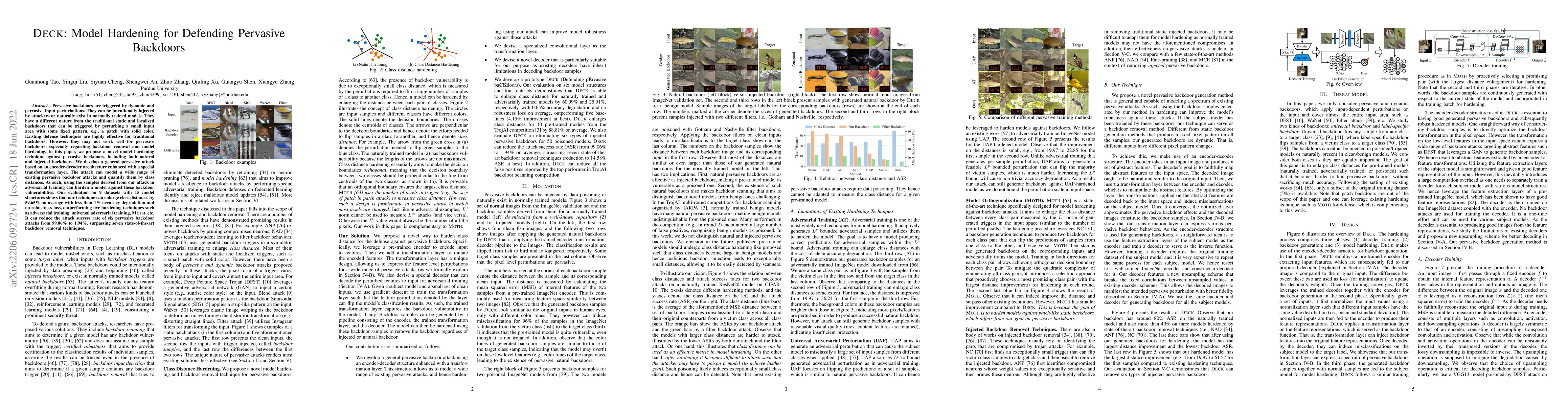 Thumbnail for DECK: Model Hardening for Defending Pervasive Backdoors