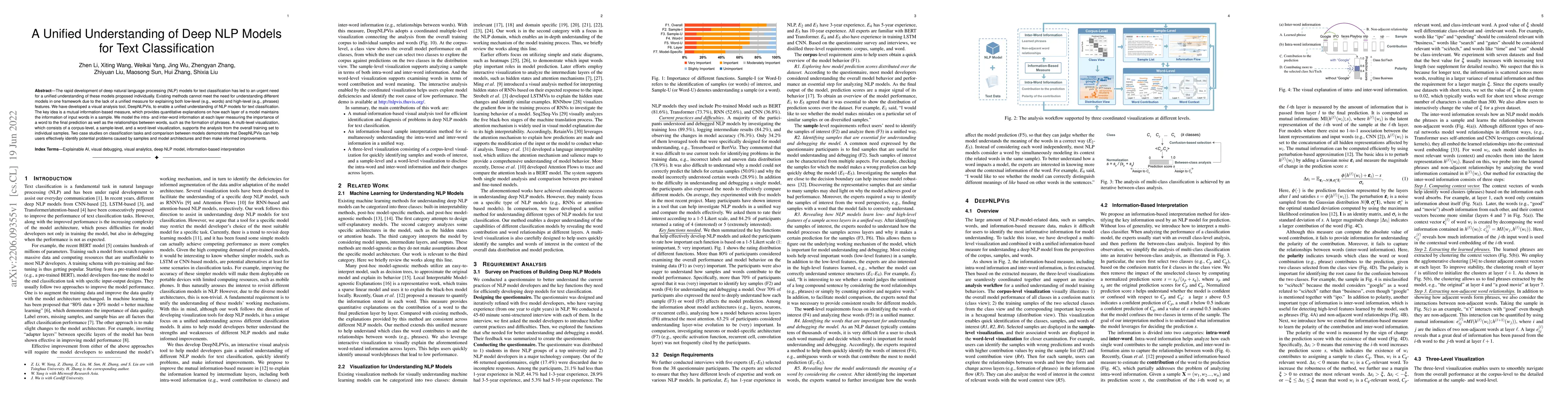 Thumbnail for A Unified Understanding of Deep NLP Models for Text Classification