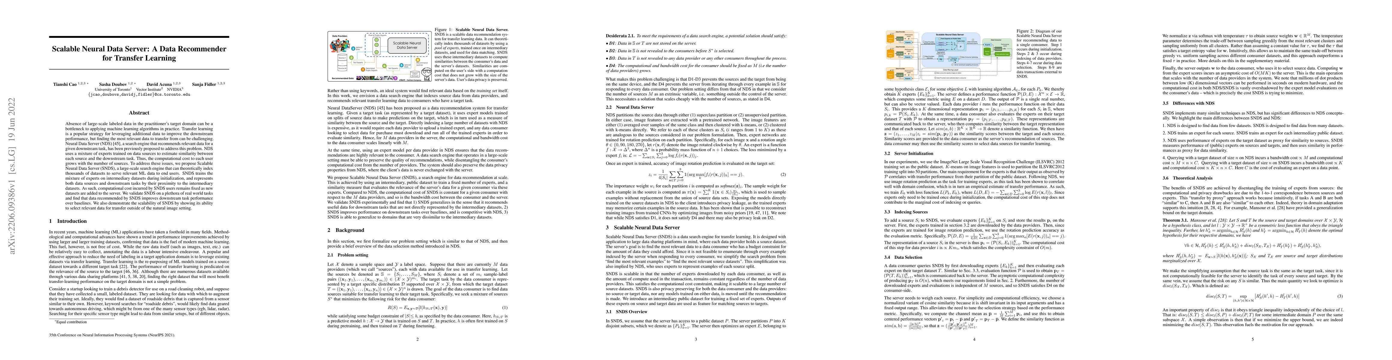 Thumbnail for Scalable Neural Data Server: A Data Recommender for Transfer Learning